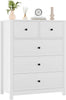 Dresser Bedroom 5 Drawer Dresser Chest of Drawer for Bedroom Entryway Livingroom
