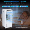 7L Air Cooler Fan 3 In 1 Portable Cooling Conditioner Unit Timer Remote 7H Timer