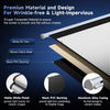 Electric Motorised / Manual Pull-Down Projector Screen 60-100 inch Home Cinema