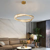 Crystal Chandelier LED Ceiling Light Pendant Light Height Adjustable Living Room