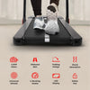 Treadmill Running Machine with Auto-Incline Foldable Electric Home Gym Fitness
