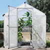 6.25 x 4 Ft Greenhouses Outdoor with Door and Vent Window Roof Walk-in Sun House