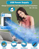 Portable Air Conditioner,5 in 1 Cooler,Mini Mobile 1600ML, White