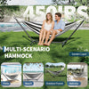 2-Person Outdoor Hammock w/ Stand,450 Lbs,Portable Hammock w/Carry Bag,11 Colors
