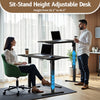 120-140cm Electric Standing Desk Adjustable Height Sit Stand Office Desk UK