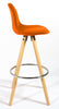 Bar Stools Kitchen Breakfast Chairs Dining Modern Wooden Velvet | Set of 2