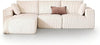 Modular Sectional Sofa L-Shape Sofa Upholstered Boneless Couches for Living Room