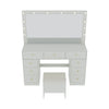 Dressing Table With Drawers Mirror Stool Set Makeup Desk Vanity Table Bedroom