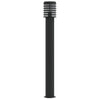 Outdoor Floor Lamp Black 110cm Stainless Steel