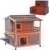 Outdoor Catio Wooden Cat Enclosure Cat House Outdoor Cat Playpen InsulateLiner