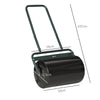 38L Garden Lawn Roller Push Fillable Water or Sand Heavy Duty Green