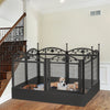 8 Panels XXL-Large Heavy Duty Dog Pet Playpen Exercise Enclosure Garden Fence