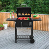Outdoor XL Smoker Barbecue Charcoal Portable BBQ Grill