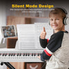 ♬Mustar 88 Key Semi Weighted Digital Piano Portable Keyboard Stool Chair