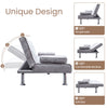 Sofa Bed Faux Leather Sofa Bed Recliner 3 Seater Luxury/Budget Modest