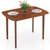 Rectangular Kitchen Table 110cm Wooden Dining Table for 2-4 People