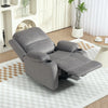 Recliner Armchair for Living Room, Recliner Chair with Cup Holder Grey