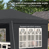 3 x 6m Heavy Duty Gazebo Marquee Party Tent with Storage Bag Grey