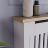 Arlington Radiator Cover White Traditional Modern Cabinet Wood Grill Furniture