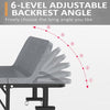 Heavy Duty Folding Bed Rollaway Guest Bed Fold up Sleeper Bed With Mattress 190