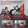 Leg Press Machine with Wheels, Adjustable Leg Extension Squat Machine