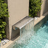 600mm Stainless Steel Swimming Pool Waterfall Blade Fountain Cascade Fountain