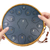 15 Note 13 Inch Drum Rain Drum for Outside Garden Steel Tongue Drum Rain Chime