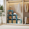 6-Cube Modular Wire Storage Unit,Closet Organizer Shelve for Bedroom,Living Room
