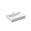 Bathroom Wash Basin Vanity Stone Countertop Wall Hung Rectangle Sink 500x380mm