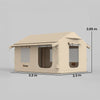 Inflatable Tents 4 Season Blow Up Tent 6-8 Person Khaki