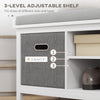 Shoe Storage Bench with Seat, Shoe Storage Bench with Drawers Adjustable Shelf