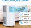 9000BTU Portable Air Conditioner 3-in-1 Cool Dehumidifier Fan w/Remote Low Noise