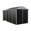 3-10FT Galvanised Garden Storage Shed Outdoor Apex /Pent Roof Log Tool House Box