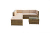 Signature Weave Stella Garden Brown Outdoor Modular Corner Sofa Set RRP £899