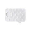 2x Faucet Splash Guard Silicone Sink Water Drip Pad Mat Drying Tray Bath Kitchen