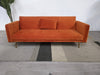 Dusk Hudson Bright Orange & Gold Effect Click Clack Sofa Bed RRP £699