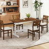 55 Inch Dining Table for 4-6 People Rectangular Kitchen Table
