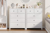 5 Drawer Dresser for Bedroom, Modern Tall Storage Organizer for Entryway Hallway