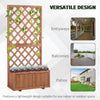 Wooden Gardening Display Plant Stand Shelf Indoor Outdoor Storage Rack