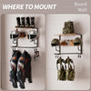 Motorcycle Helmet Holder Wall Mounted Helmet Holder Wall Mount with Helmet Rack
