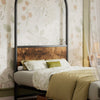 Canopy Bed Frame Metal 3ft Single Bed With Headboard & Heavy Duty Slat Support