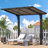 Metal Freestanding Hardtop Gazebo Aluminium Outdoor Pergola Waterproof for Patio