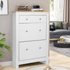 Shoe Rack Shoes Storage Cabinet Wooden Stand Cupboard Unit 3 Drawer Organiser