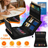 120 Colored Professional Artist Pencils Set Drawing Sketching Colouring Art Kit