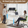 120-140cm Electric Standing Desk Adjustable Height Sit Stand Office Desk UK