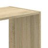 Bookcase Sonoma Oak 102x32x108 Engineered Wood N5N8