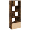 Bookcase Smoked Oak 70x36x189 Engineered Wood W8C3