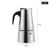 3/6/9/12 Cups Espresso Coffee Maker Percolator Kettle Italian Expresso Moka Pot