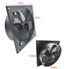 Industrial Ventilation Extractor Metal Plate Fan Axial Exhaust Commercial Blower