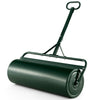 Metal Lawn Roller Push/Tow-Behind 113L Water/Sand-Filled Sod Roller Green